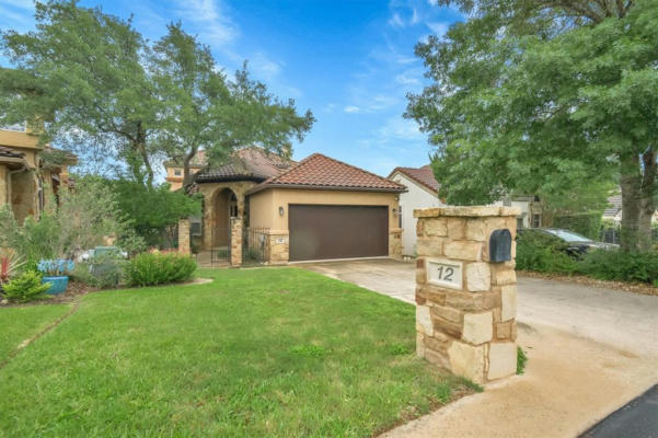 12 SWIFTWATER TRL, THE HILLS, TX 78738 - Image 1