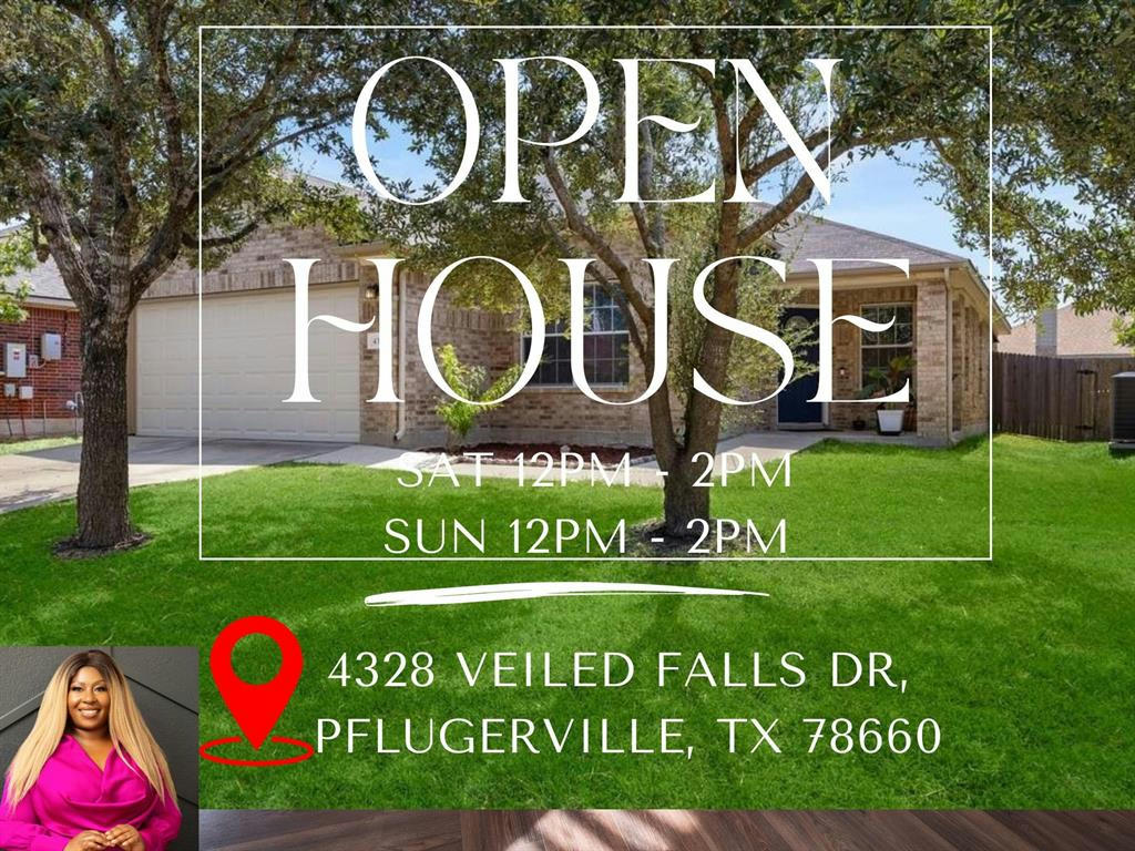 4328 VEILED FALLS DR, PFLUGERVILLE, TX 78660, photo 1 of 26